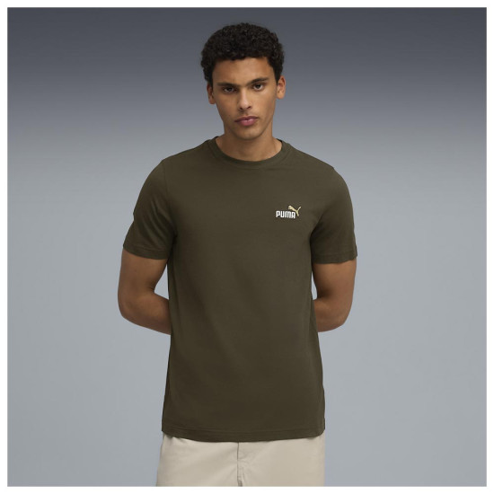 Puma Ανδρική κοντομάνικη μπλούζα Essential 2 Color Small No.1 Logo Tee